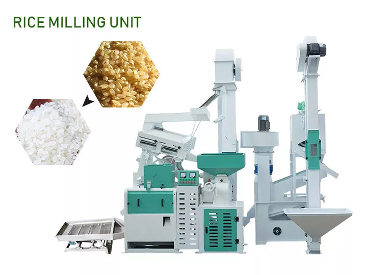 Rice milling plant machine