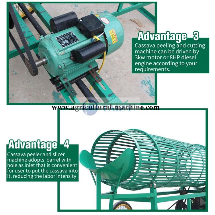 Máquina de descascar mandioca 8