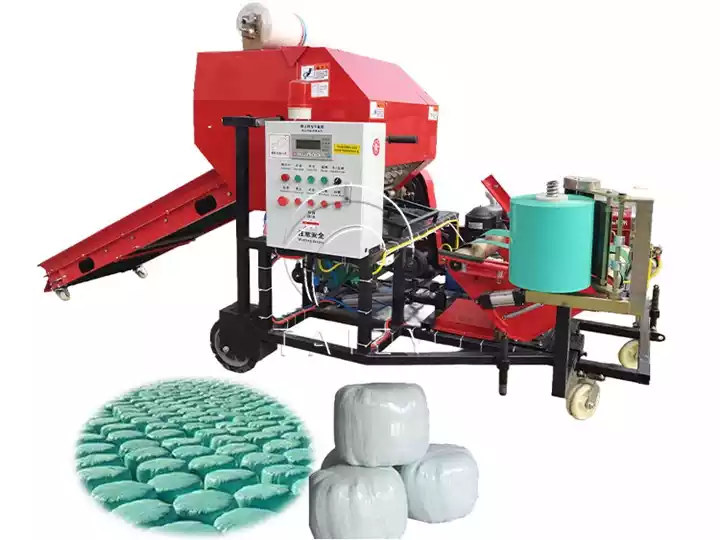 Peralatan Mesin Penggulung dan Pembungkus Silase 55-52