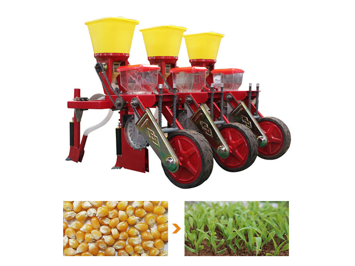 Tractor driven maize or corn planter丨corn planting machine