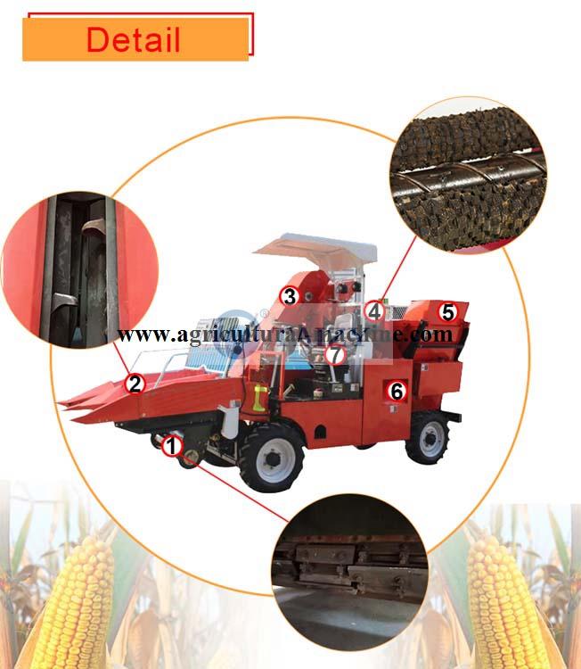 Corn Harvesting Machine Structure