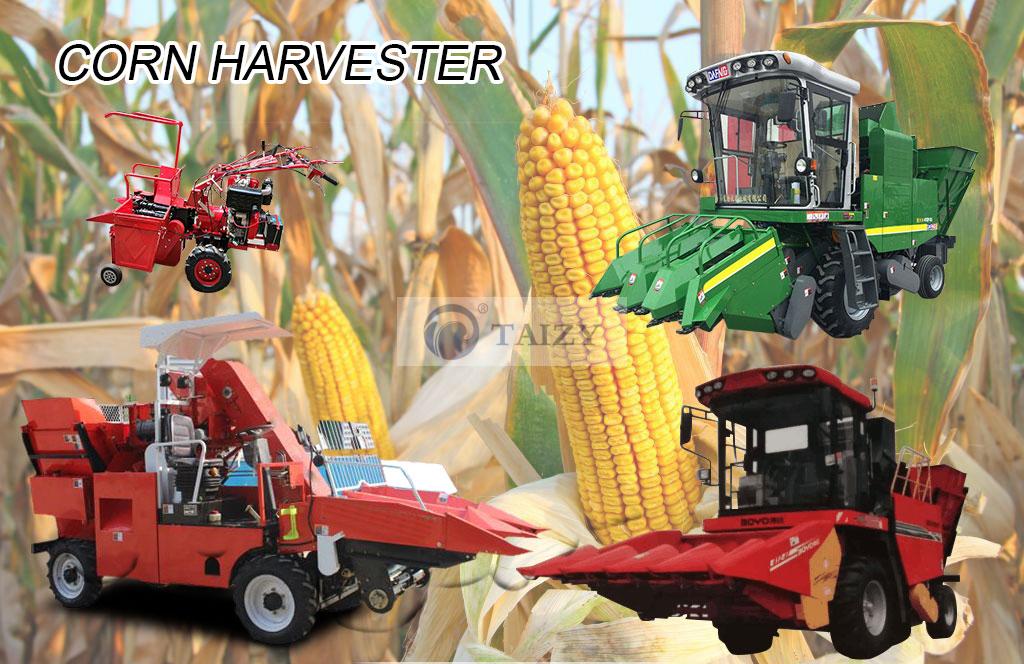 Corn Maize Harvester Machine
