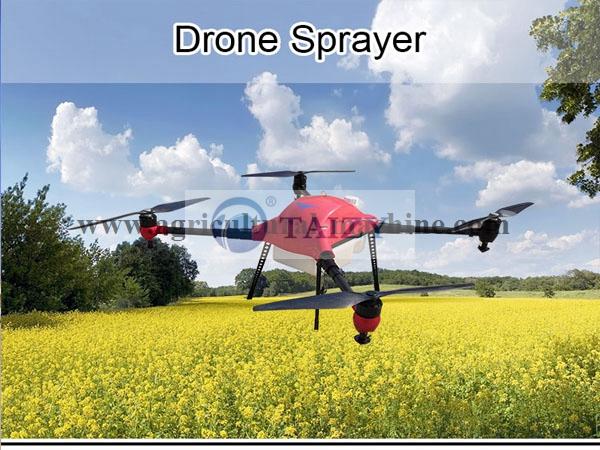 Pulverizador con drones