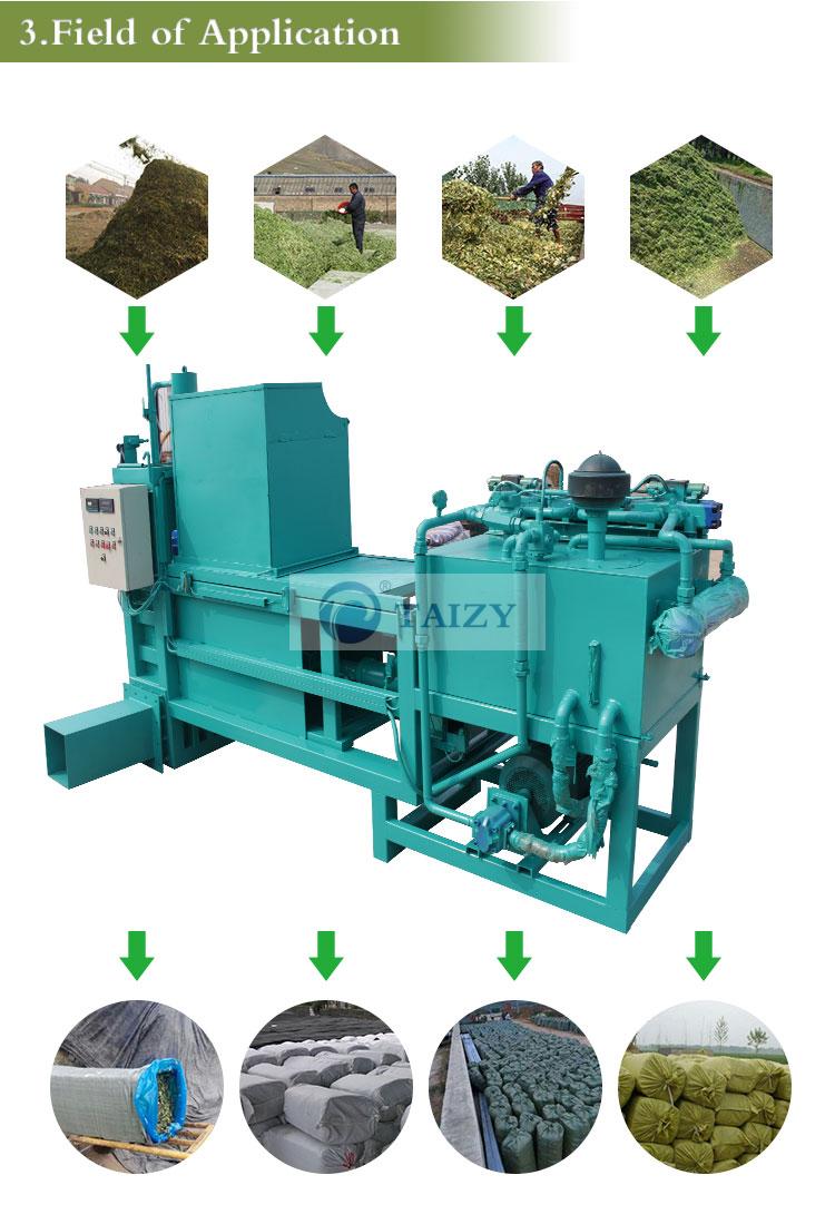 The Application Of Hydraulic Baler Machine