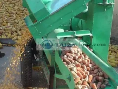 máquina de descascar milho