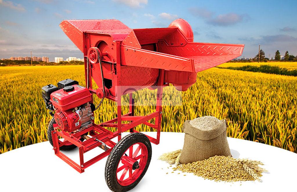 Rice Wheat Cutting Drying And Binding Machine