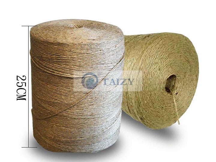 Why We Use Hemp Rope To Bale The Straw Bundles?