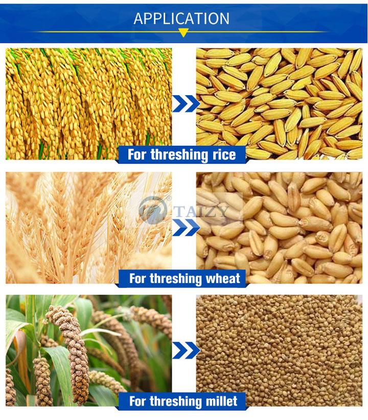 Batteuse à riz et à blé