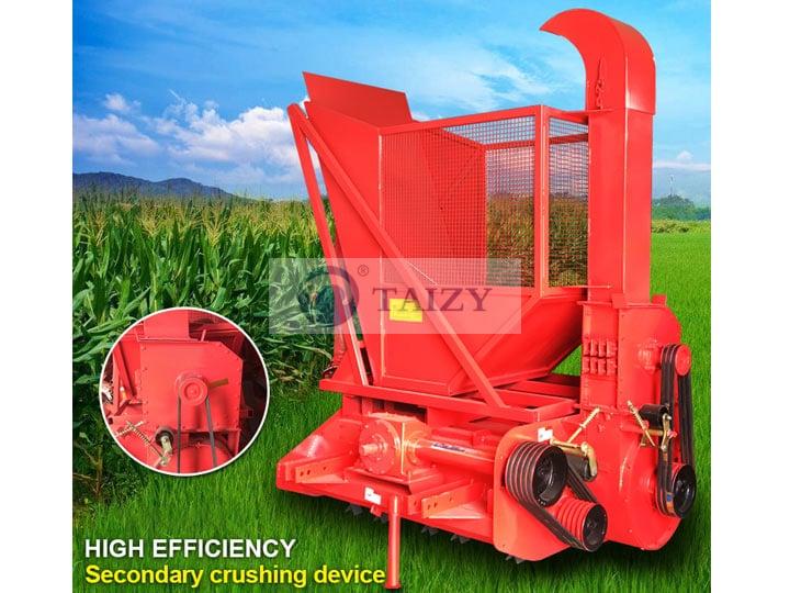 Straw Harvester and Baler Machine Is for Breeding Cattle