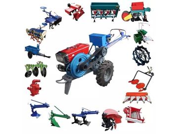 Small 2 Wheel Farming Walking Tractor With Best Price