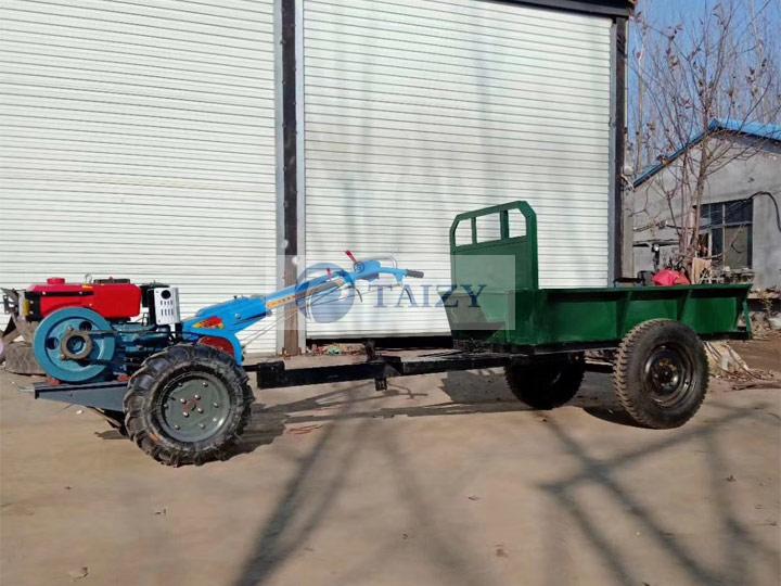 Two-Wheel Walking Tractor Is A Helper for Farmers to Make a Fortune