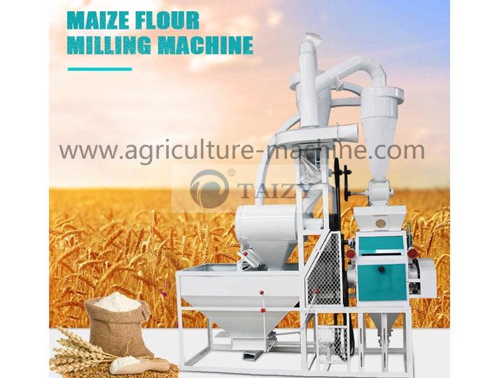 Cornflour machine maize  flour milling machine