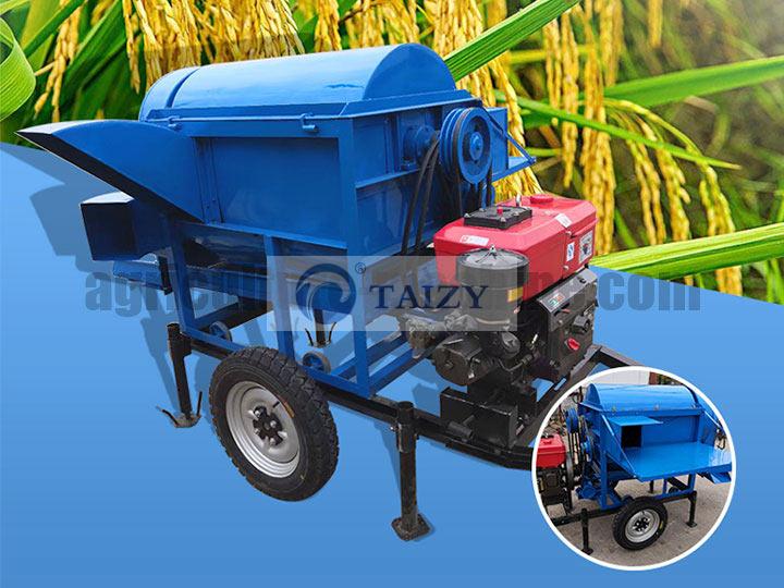 Thresher machine 5TD-90 for rice, wheat, beans, millet, sorghum