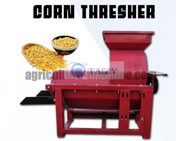 Maize thresher machine | wheel corn thresher corn sheller 5TYM-850