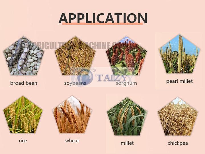 Trilladora multifuncional para arroz, trigo, maíz, sorgo, mijo