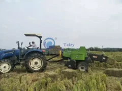 mesin pemetik jerami persegi otomatis