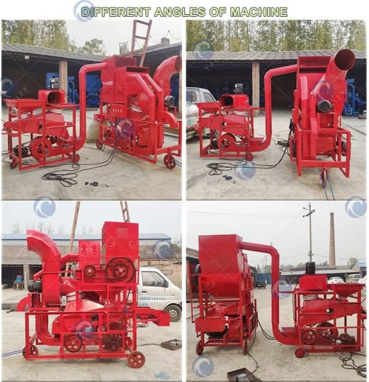 combined groundnut sheller