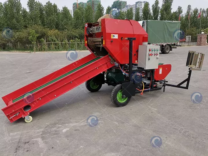 Silage Baler And Wrapper Machine