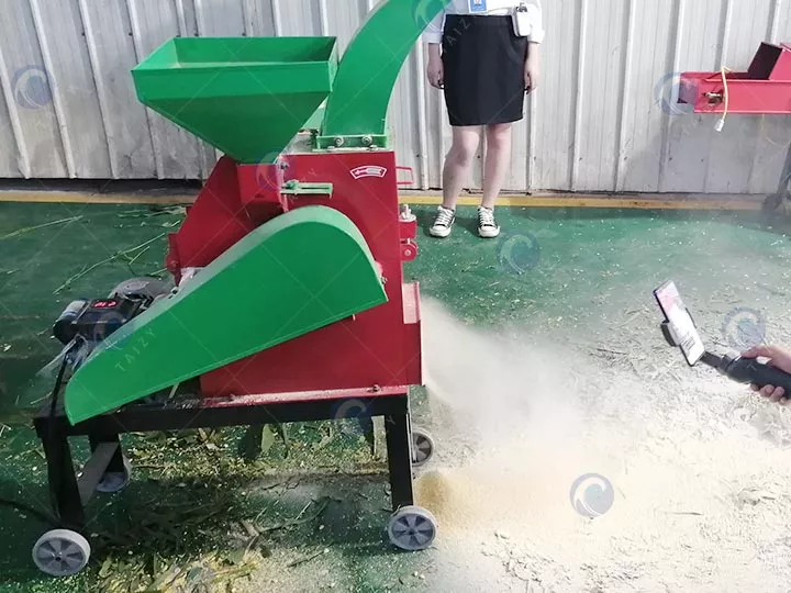 Combined Chaff Cutter And Corn Crusher