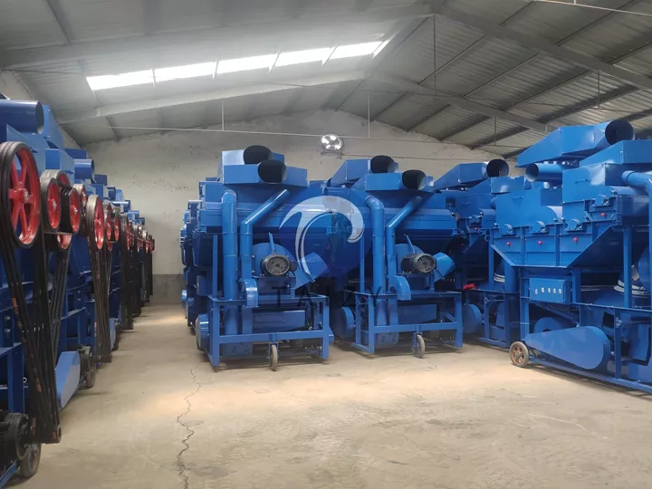 Groundnut Sheller Machines In Factory