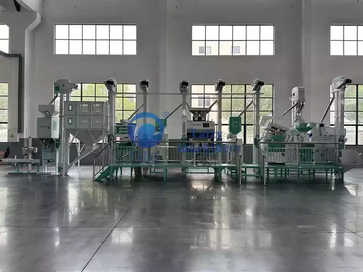 Complete Rice Processing Plant