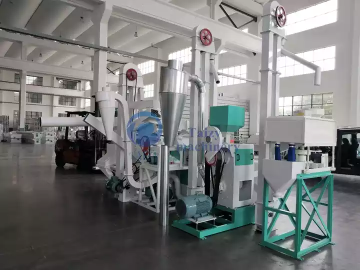Integrated Rice Processing Line