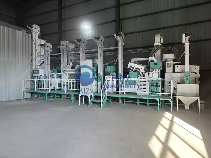 Modern Rice Milling Line Factory
