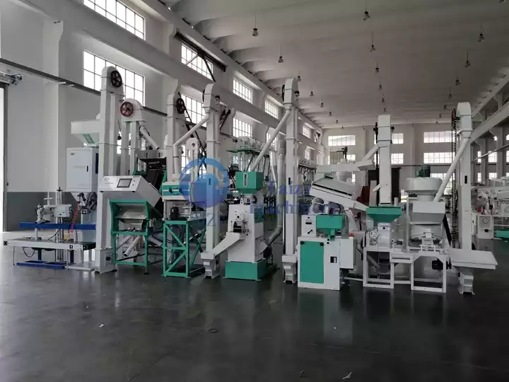 Paddy Rice Processing Production Line