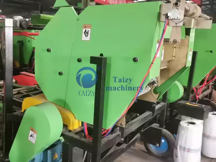 Round Bale Silage Wrapping Machine