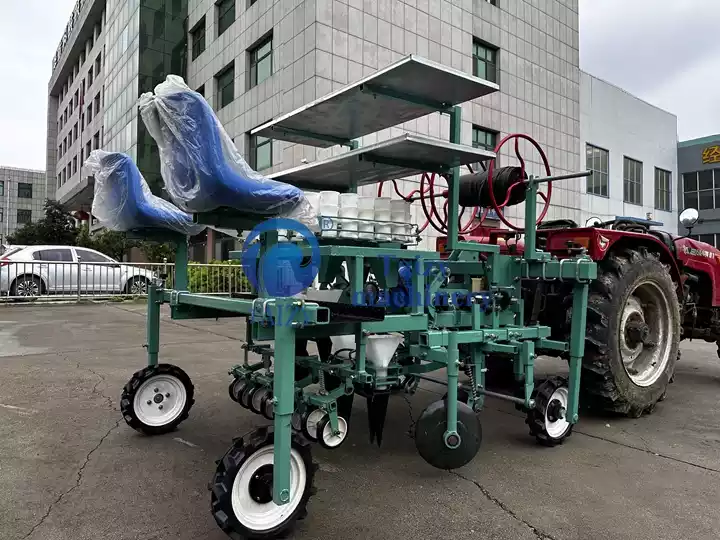 transplanteuse de semis de pivoine