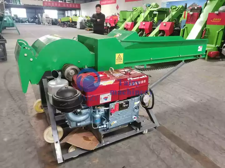 chaff cutter and crusher machine