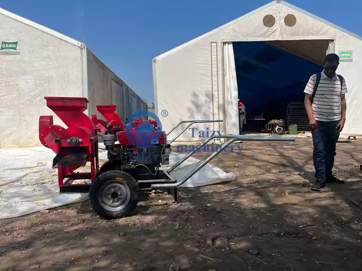 corn sheller and thresher machine