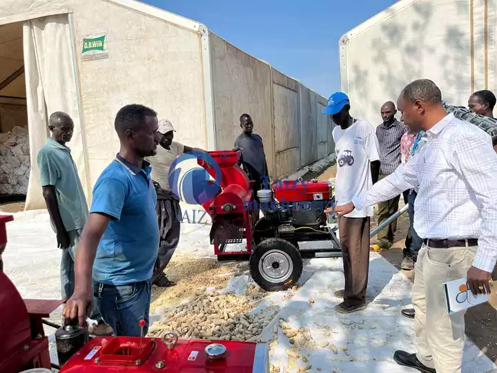 maize thresher machines in Ethiopia