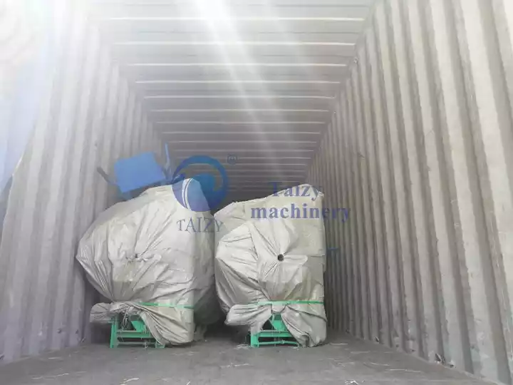 옥수수 탈피기 포장