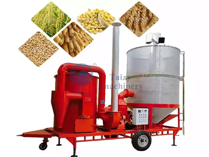 máy sấy ngũ cốc được sử dụng rộng rãi