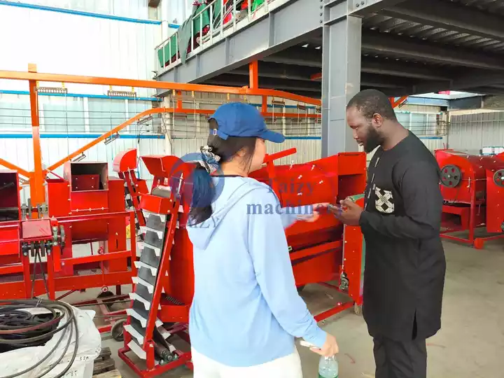 peanut picker factory visit