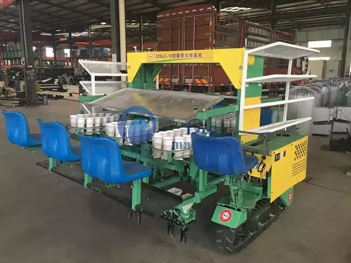 10-row vegetable transplanter