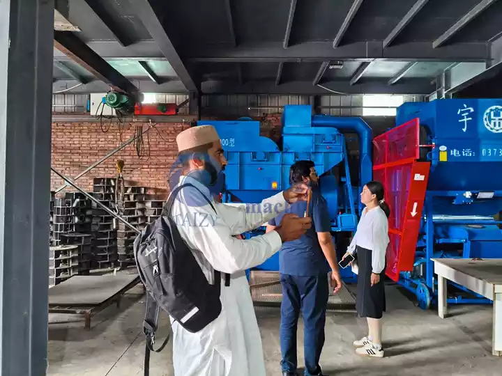 peanut shelling and cleaning machine factory