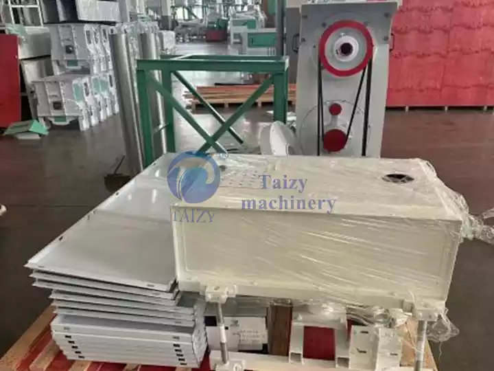 white rice polishing unit