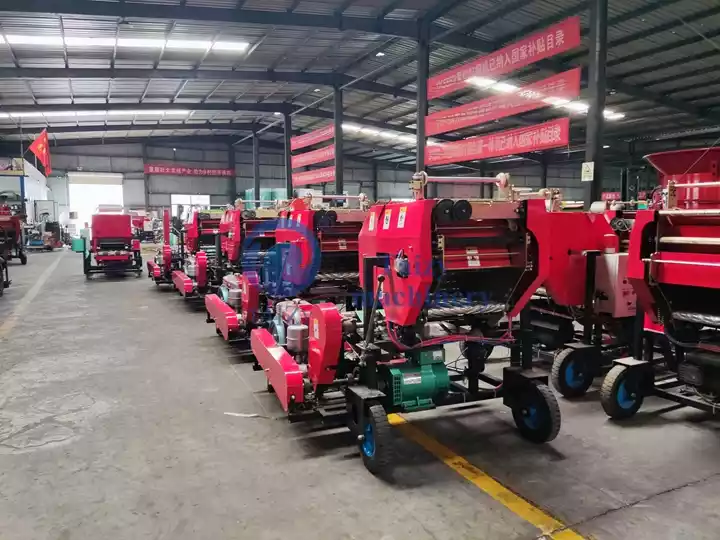 Máquinas de embrulhar silagem