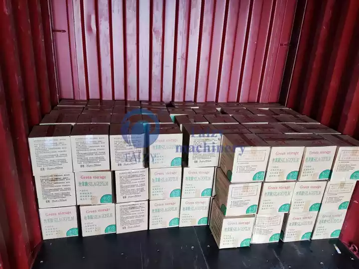 filme de pastagem de silagem