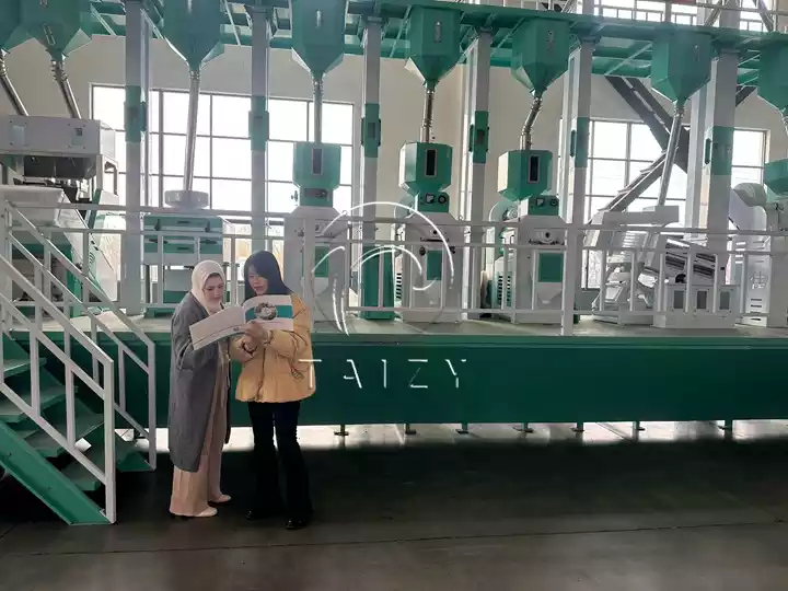rice mill unit factory visit