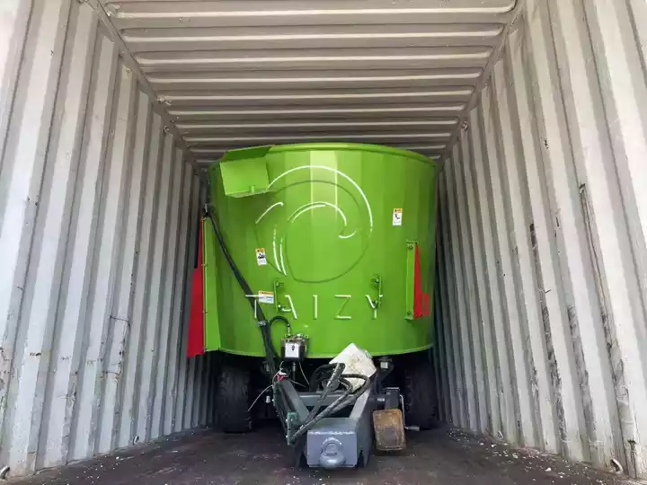 forage feed mixing machine