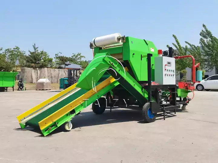 เครื่องบรรจุห่อฟางและฟางห่อ