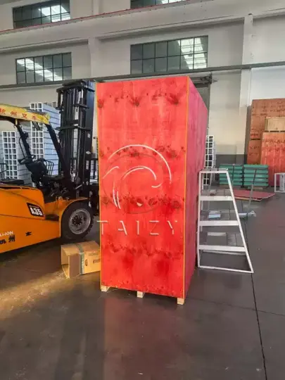 rice milling unit packaging and loading site