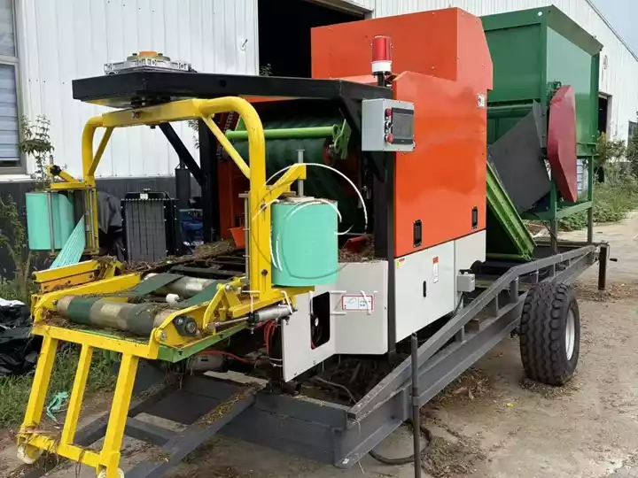 silage packing baler wrapper