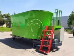 large feed mixing wagon