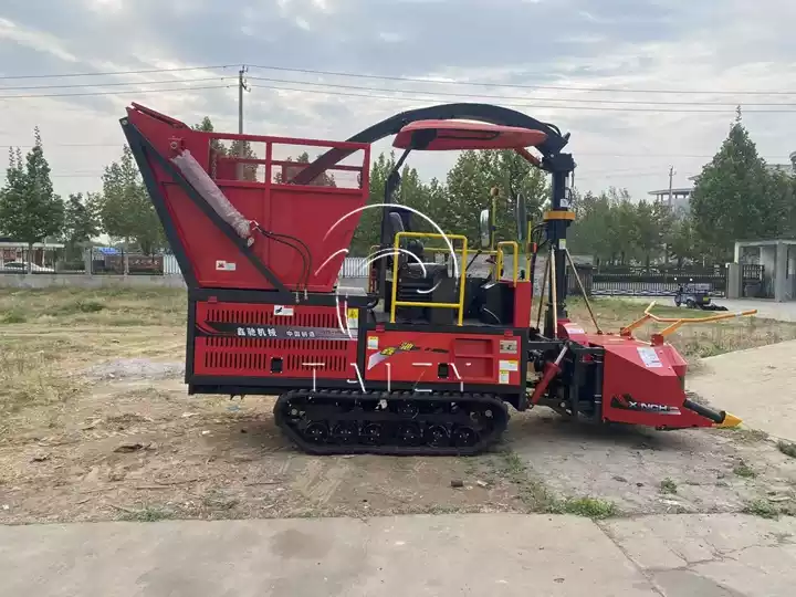 silage straw cutting harvester